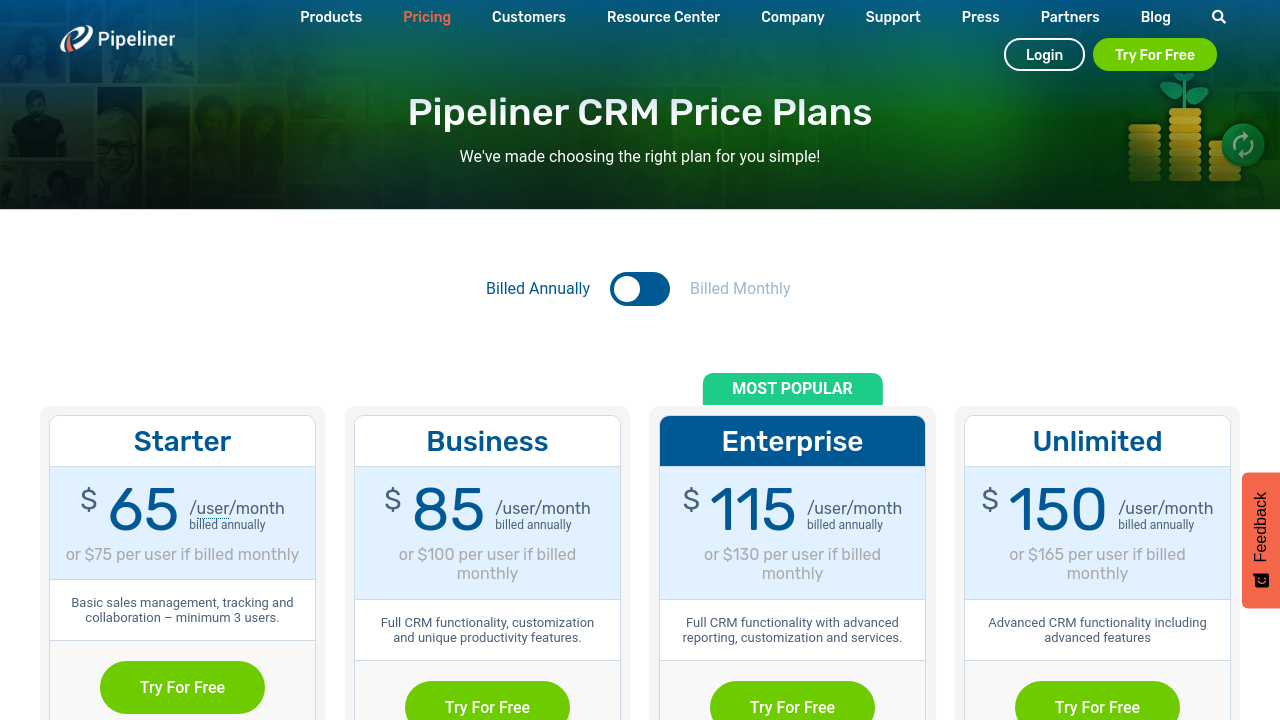 Pipeliner CRM